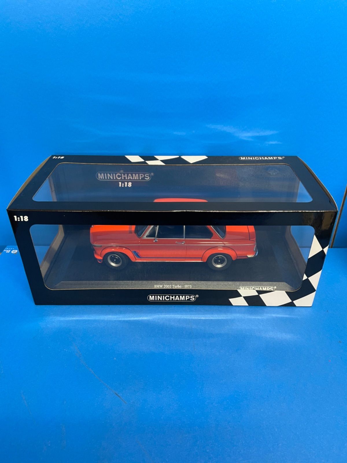 ミニチャンプス1/18 BMW 2002 ターボ 1973　(オレンジ MINICHAMPS 155026202 Scale 1/18 | BMW 2002 Tii TURBO 1973 ORANGE