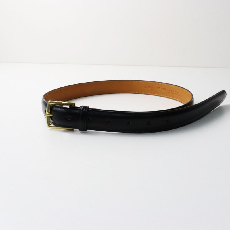 美品 シンゾーン THE SHINZONE PLUMP BELT レザーベルト