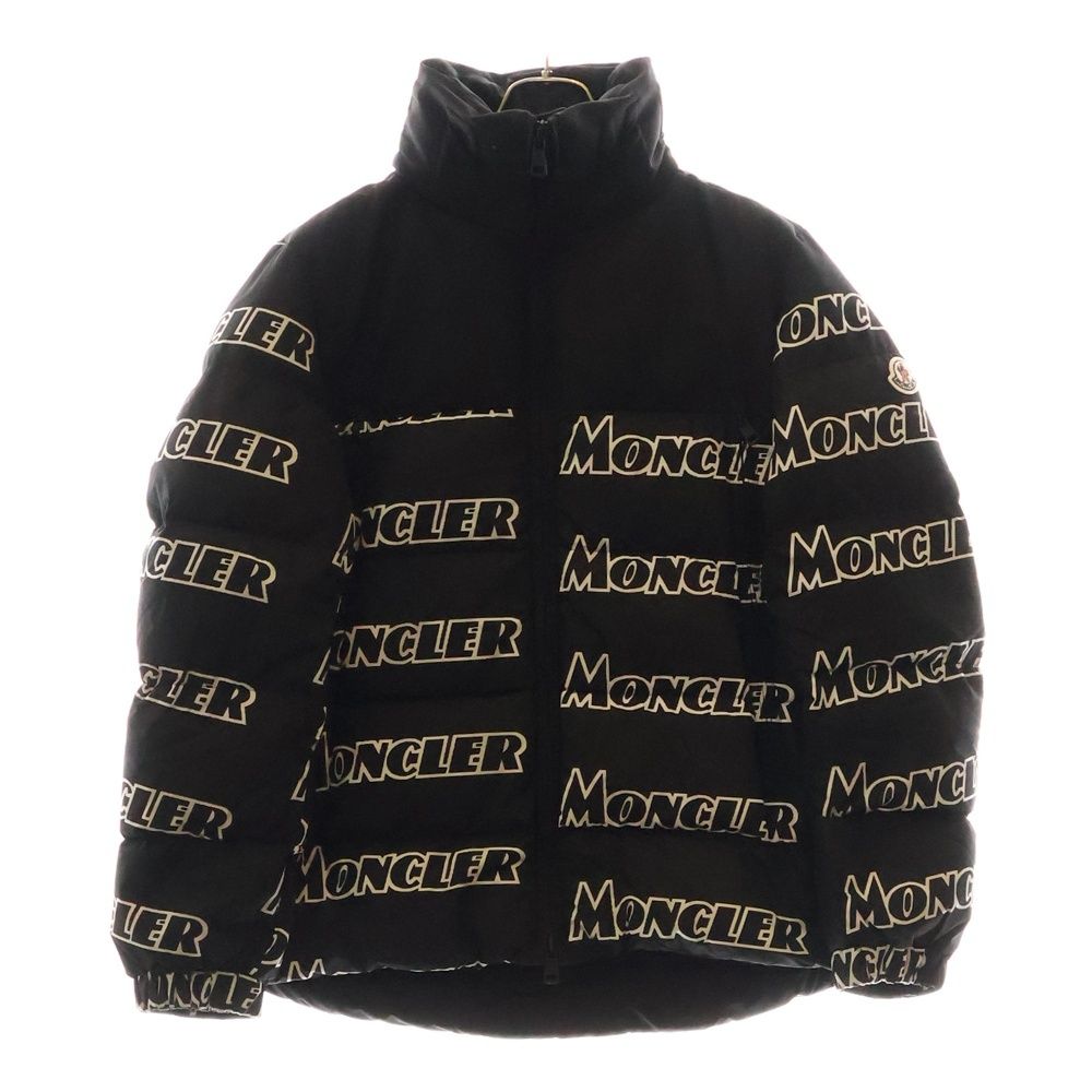 CHROME HEARTS (クロムハーツ) 19AW FAIVELEY GIUBBOTTO フェブレロゴ クロムハーツナイロンジャケット 黒 ロゴプリント
