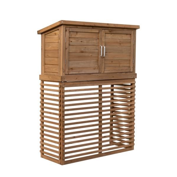 室外機カバー ベランダ