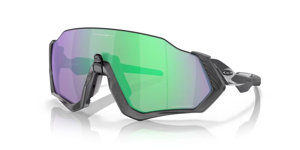 店頭展示品 送料込 OAKLEY||FLIGHT JACKET|フライトジャッケット||ワイド-ユニバーサルフィット ||サングラス || Matte Steel|マットスチール||oo9401-1537||プリズム ロード ジェード||オークリー