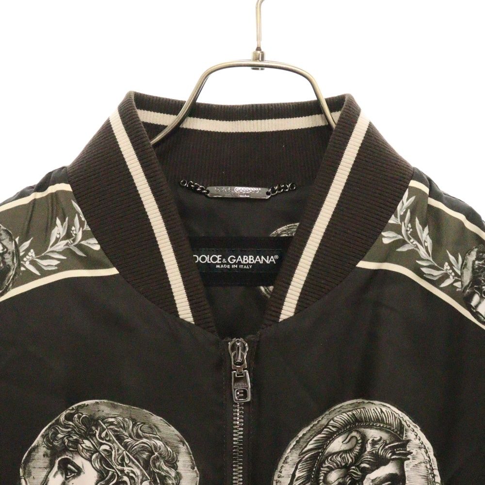 DOLCE & GABBANA (ドルチェアンドガッバーナ) Silk Bomber