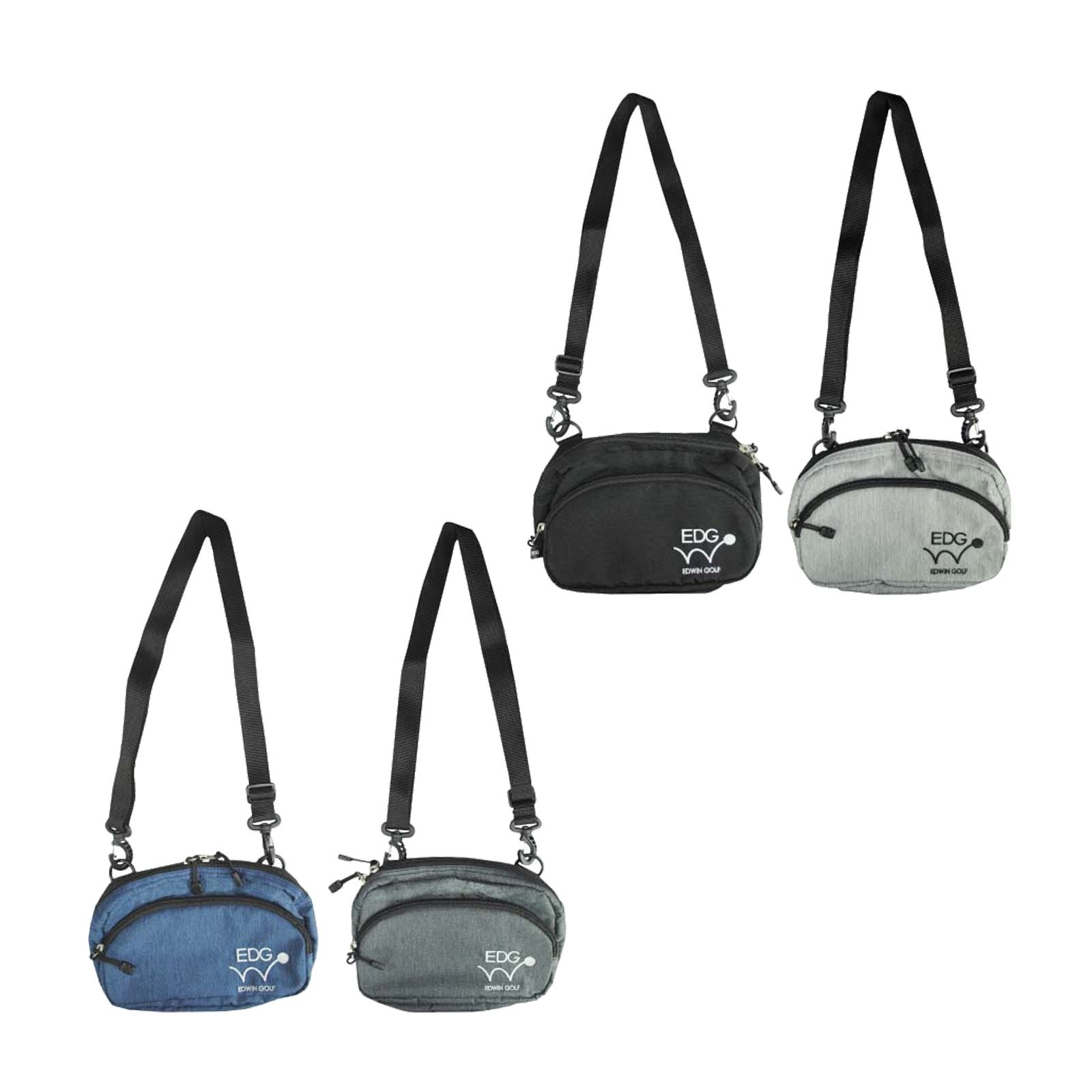 Follow up discount in progress! (Official) World Golf Pouch Mini Tote Round Bag Edwin Golf Pouch EDSC-3491