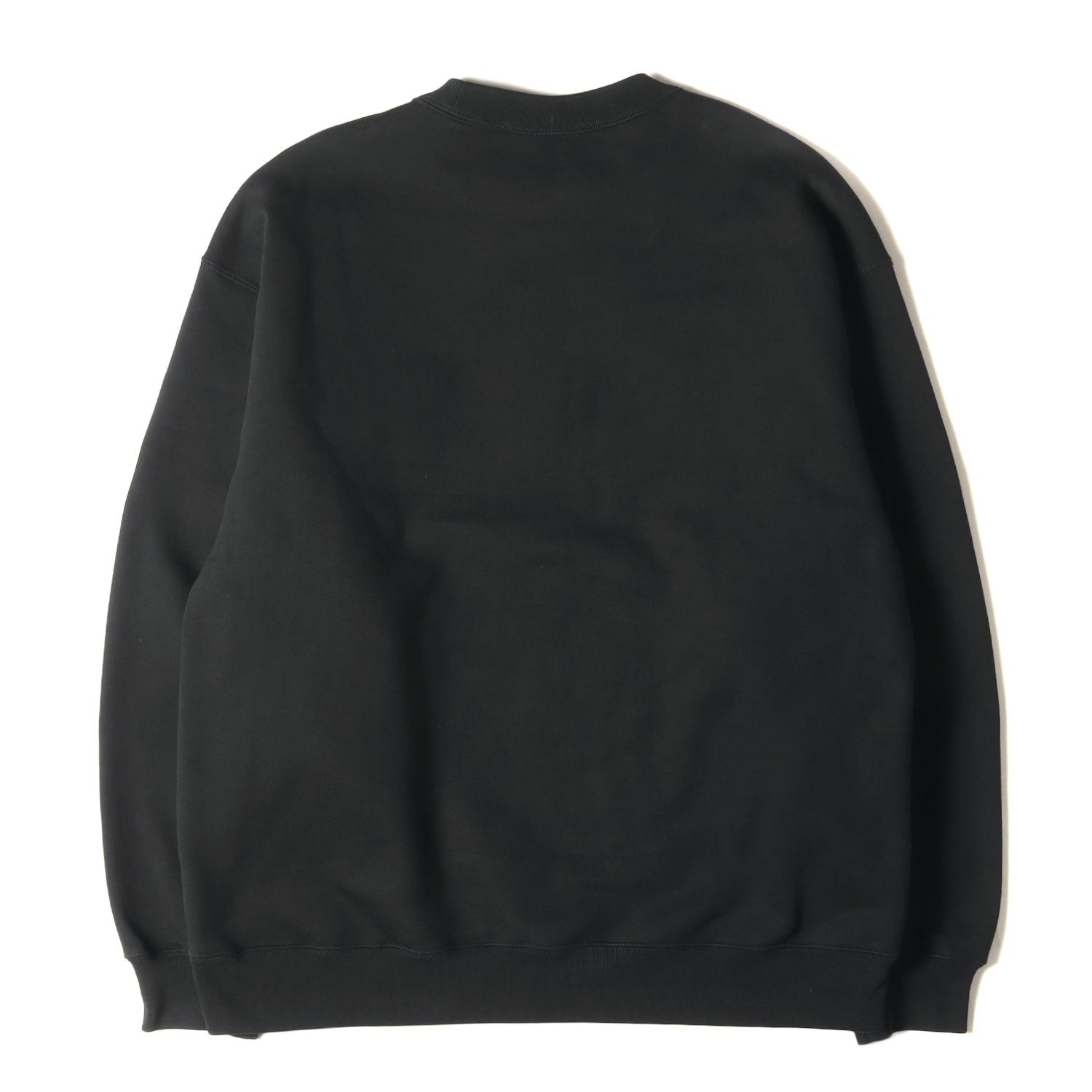 美品 STUSSY ステューシー スウェット サイズ:M 21SS NIKE ナイキ コラボロゴ オーバーサイズ スウェットシャツ  International Crewneck Sweatshirt ブラック 黒 トップス トレーナー コラボ【メンズ】 - メルカリ