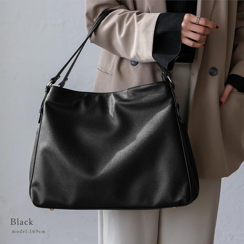 VITAFELICE ヴィータフェリーチェ 2ROOMトートバッグ レディース inb-90083p ブラック 0