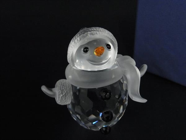 □新品□未使用□ SWAROVSKI スワロフスキー クリスタル スノーマン