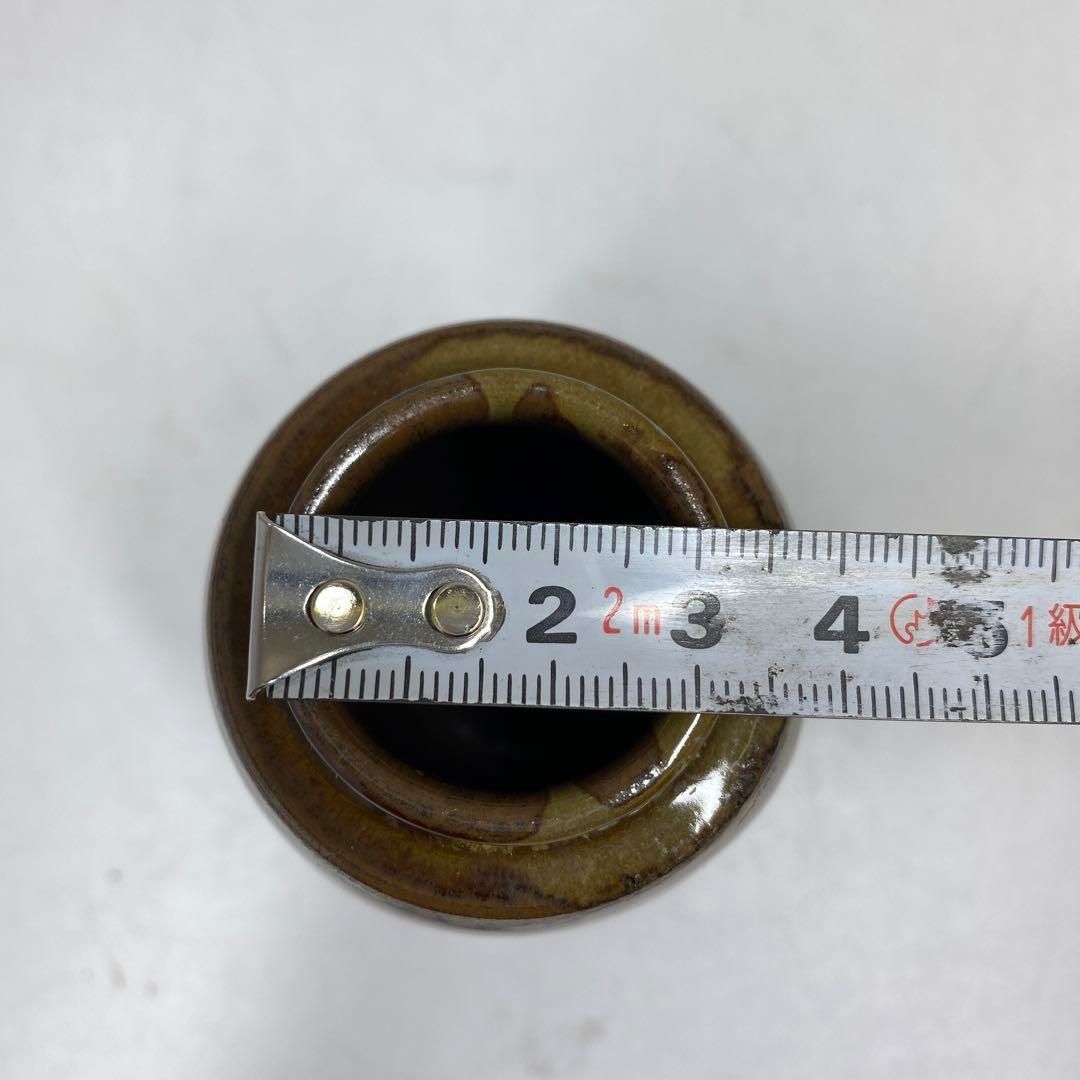 高取喜恵造 高取焼 茶入 共箱 高さ9㎝ 東な6-1020 2F UBS-PPNI_AC_ID