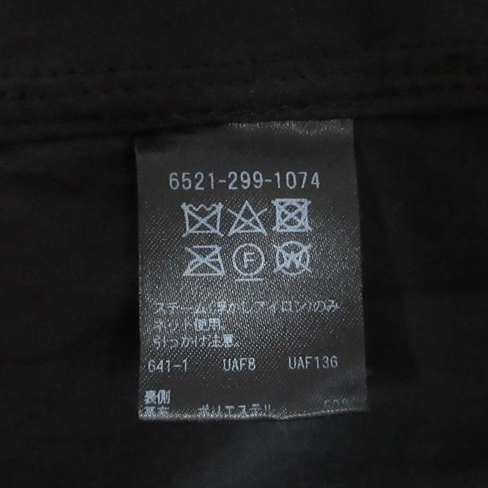 良品 23SS Drawer ドゥロワー フクレジャガード レースブラウス 6521-299-1074 サイズ36 ブラック レディース 古着 中古 USED DRAWER（ドゥロワー） 良品 23SS Drawer フクレジャガード レース