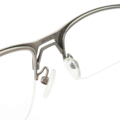 オークリー WIRE TAP 2.0 RX 眼鏡 56□19 140 シルバー色 Oakley® Wire Tap 2.0 Rx Rectangle Eyeglasses - EuroOptica