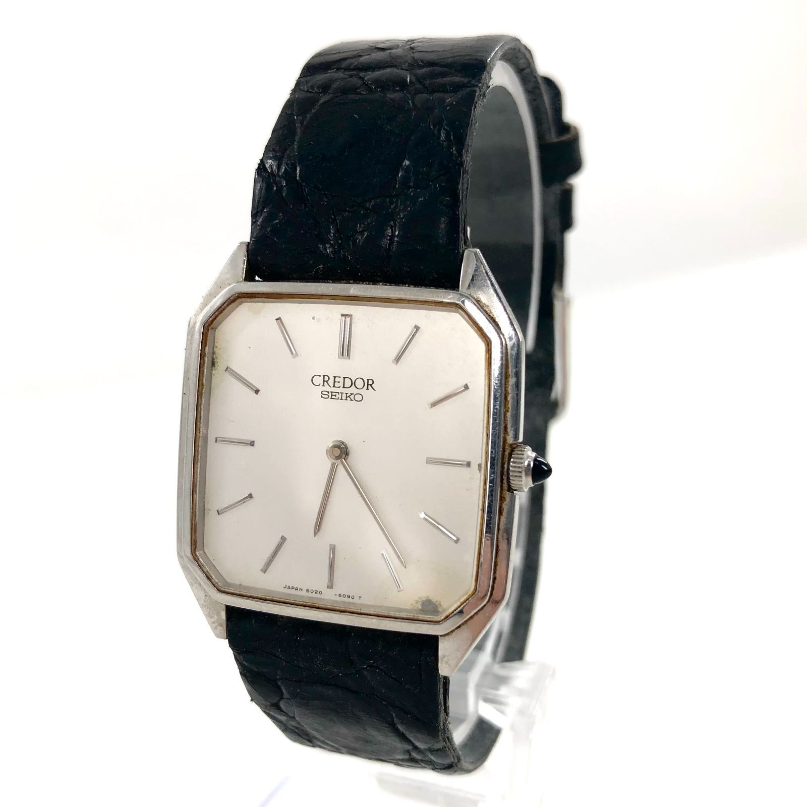 SEIKO セイコー CREDOR クレドール 6020-5080 QZ/SS シルバー
