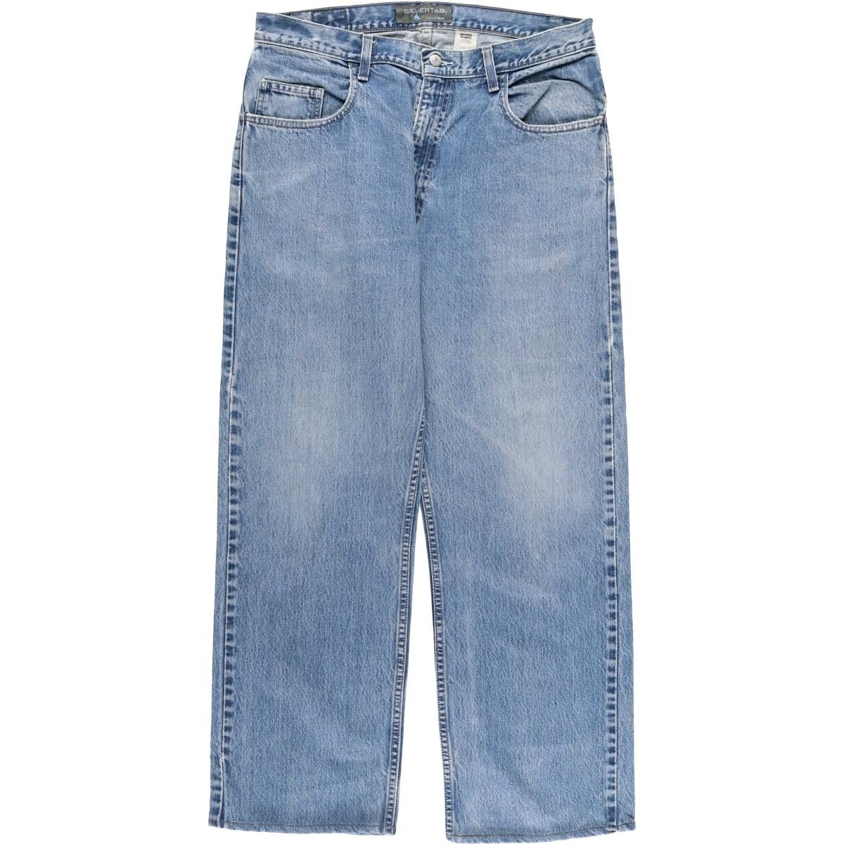 古着 00年代 リーバイス Levi s SILVER TAB シルバータブ LOOSE FIT テーパードデニムパンツ メンズw34相当|evb031825