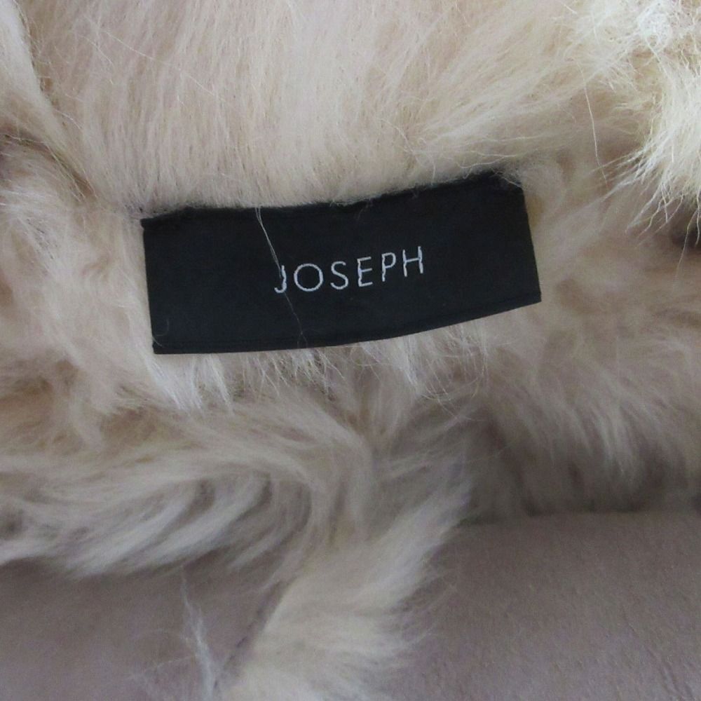 JOSEPH ジョセフ 羊革 ラム ムートン コート トルコ製 ベージュ サイズ