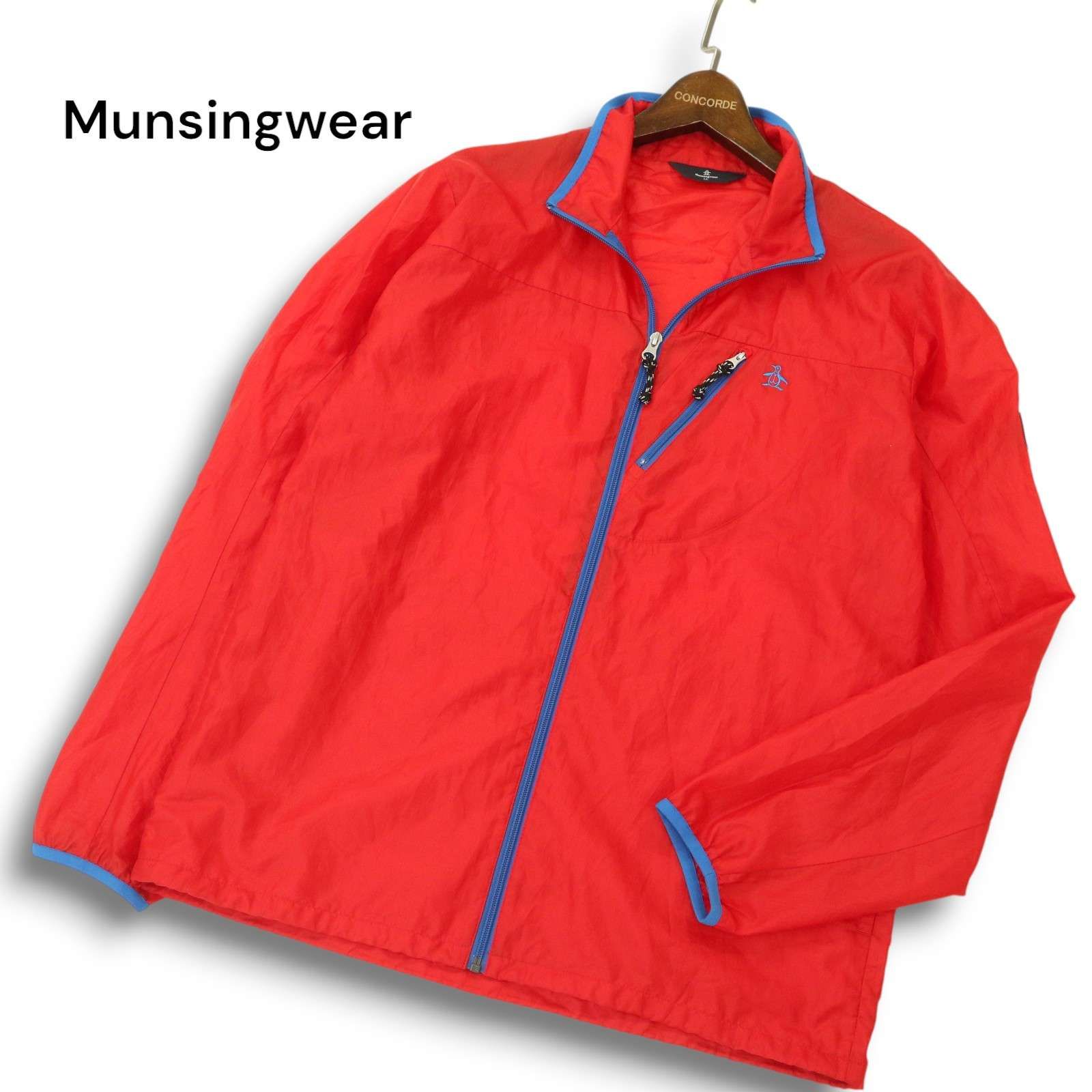 Munsingwear マンシングウェア ゴルフ 通年☆ チェック ウインド 