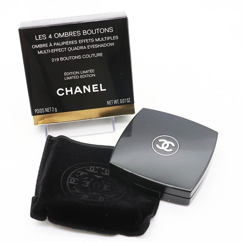 シャネル レ キャトル オンブル ブトン 219 クチュール 2 g CR 7 10 05 20 B