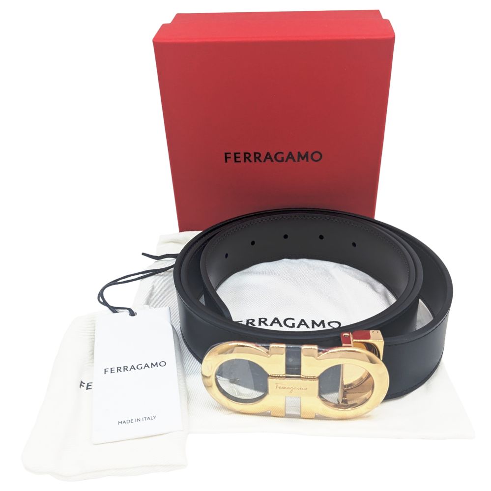 新品】Salvatore Ferragamo サルヴァトーレ フェラガモ レザー
