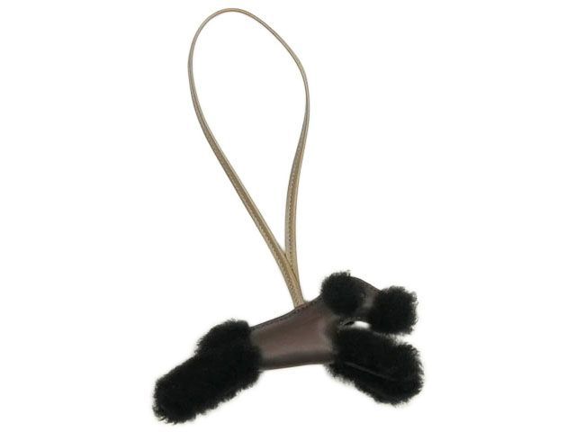 エルメス HERMES バッグチャーム エルメスバディ ブラック/ショコラ