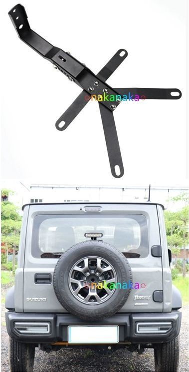 ジムニー純正 バックランプ&ストップランプ リアフラッグポールステー 2019- モデル