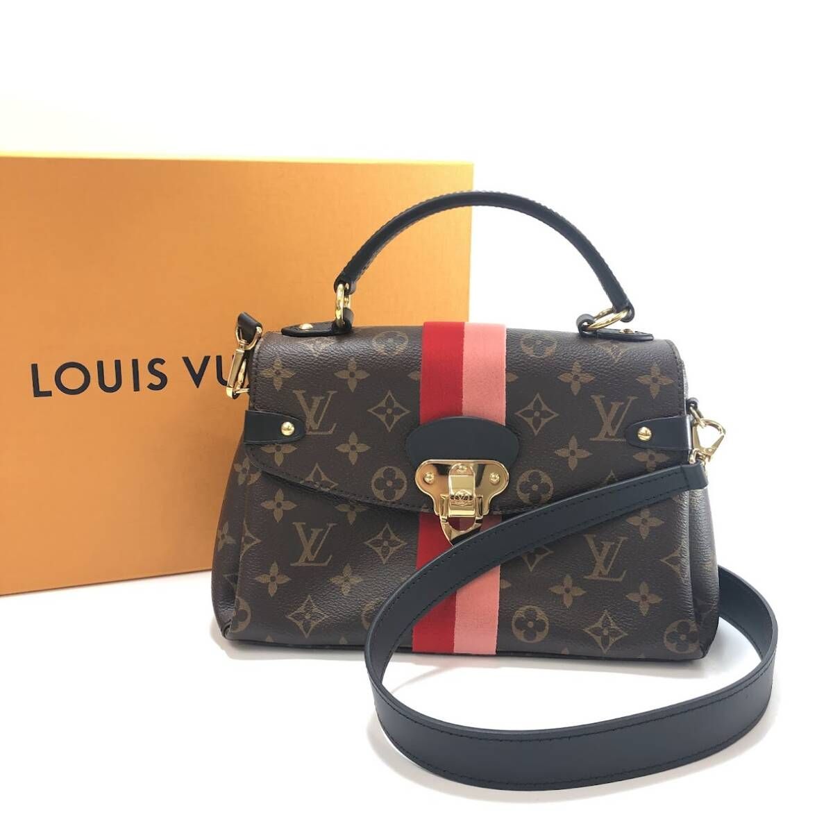 LOUIS VUITTON ルイヴィトン モノグラム ジョルジュBB M43866 2WAY 