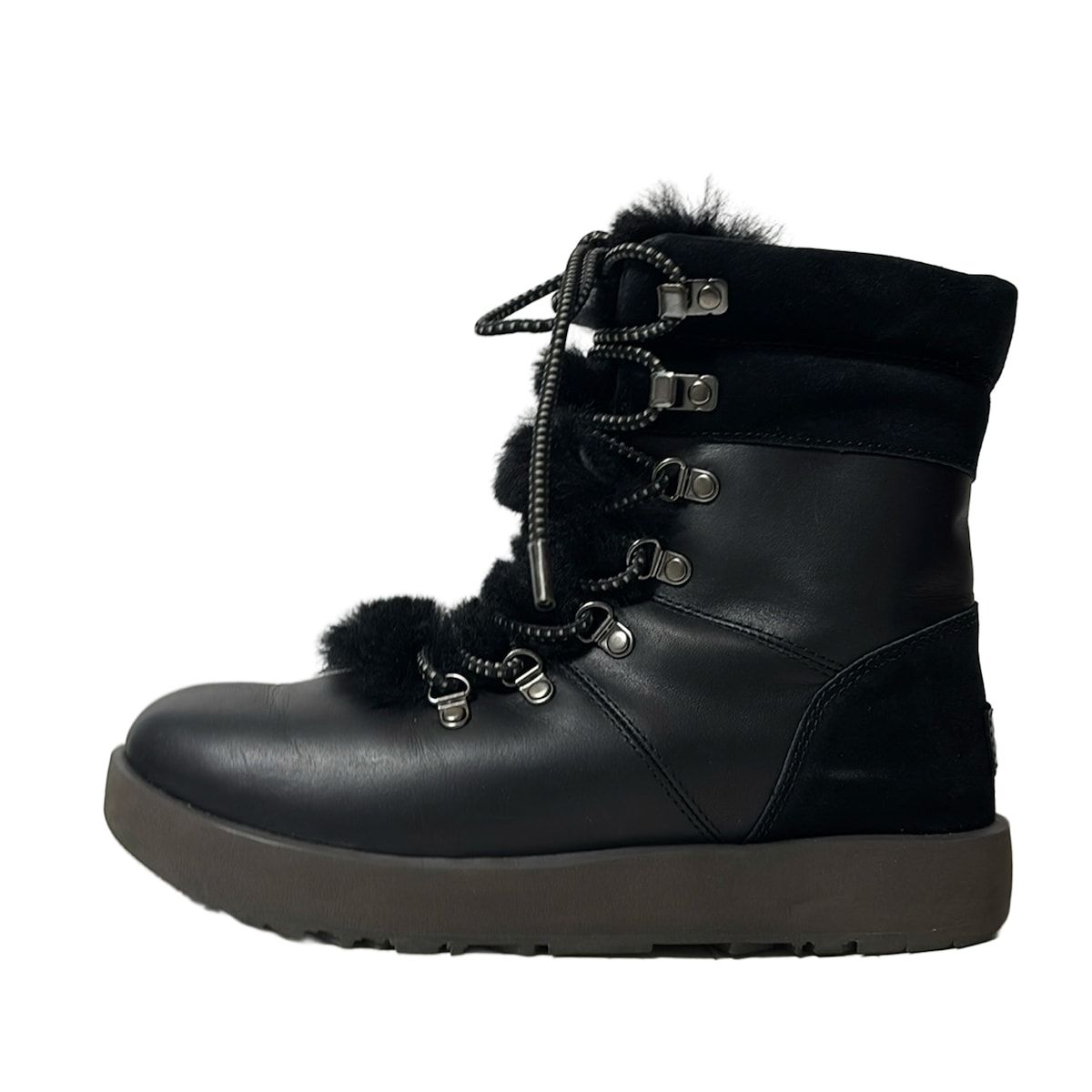 UGG 25㎝ ブラック ショートブーツ UGG ブラック ショートブーツ 防水