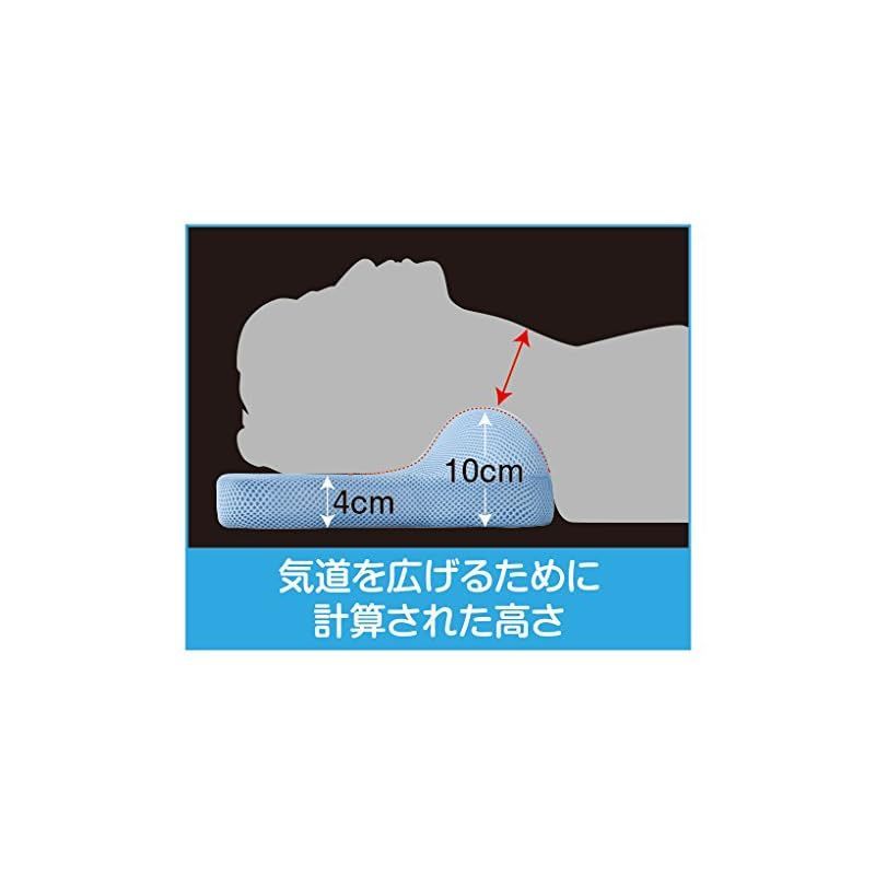 イビピタン イビキ対策枕 気道を広げる高さ 弾力2層構造 丸洗いOK 快眠 いびき防止 サイプラス イビピタン枕 0 - メルカリ