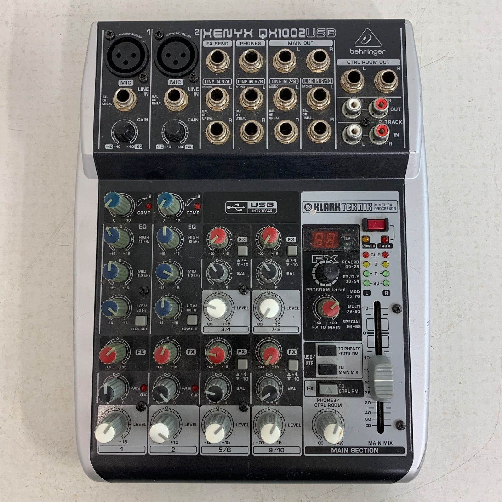 Behringer XENYX QX1002USB アナログミキサー M-AUDIO Omni i/o