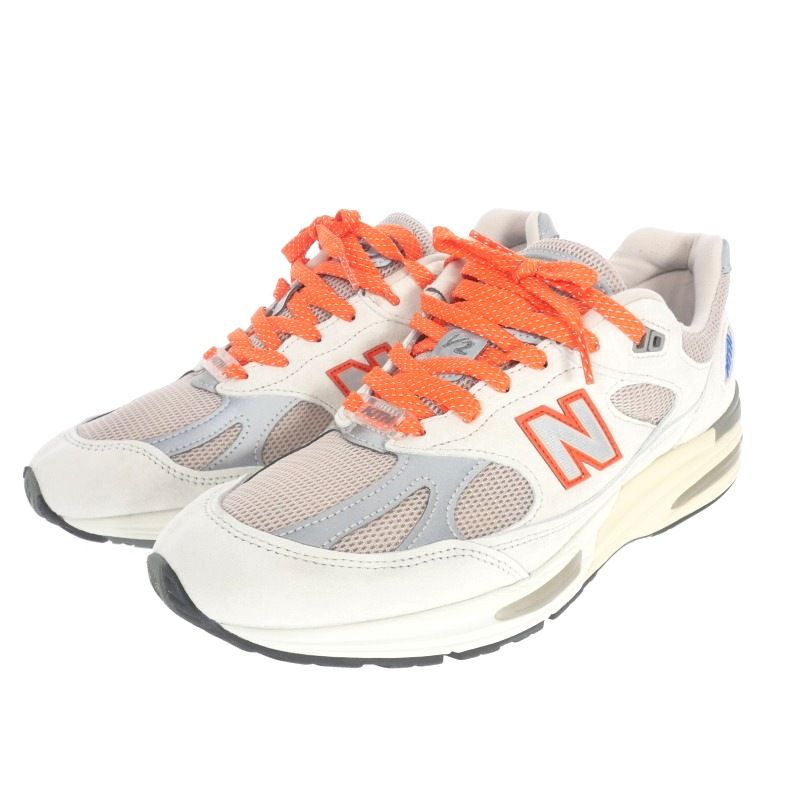 キスニューヨークシティ KITH NYC × New Balance 991V2 Madison Square Garden スニーカー 靴 US10 28cm Antarctica/Beige/Castlerock U991KT2