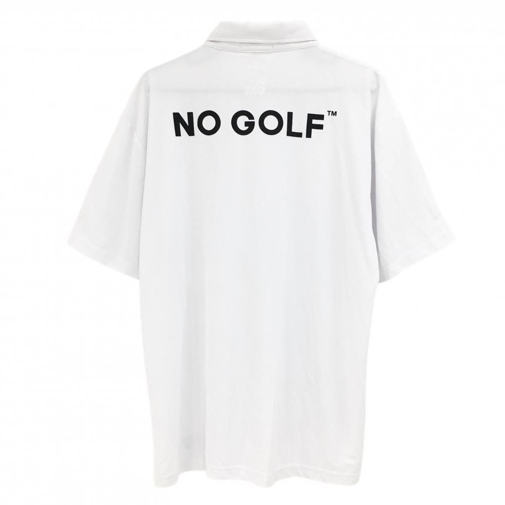club haus the crew polo white Lサイズ CLUBHAUS 