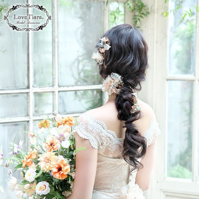 ラブティアラ公式】ヘッドドレス ルーシット| ウエディング