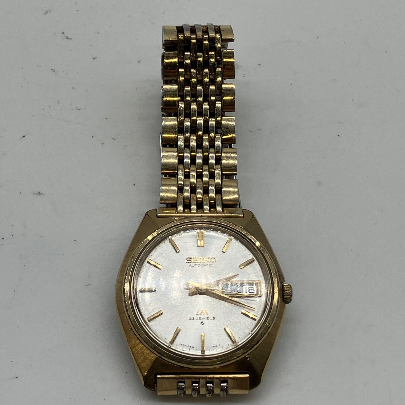 稼働品 SEIKO セイコー セイコー5 自動巻き腕時計 7S26-01V0 デイト