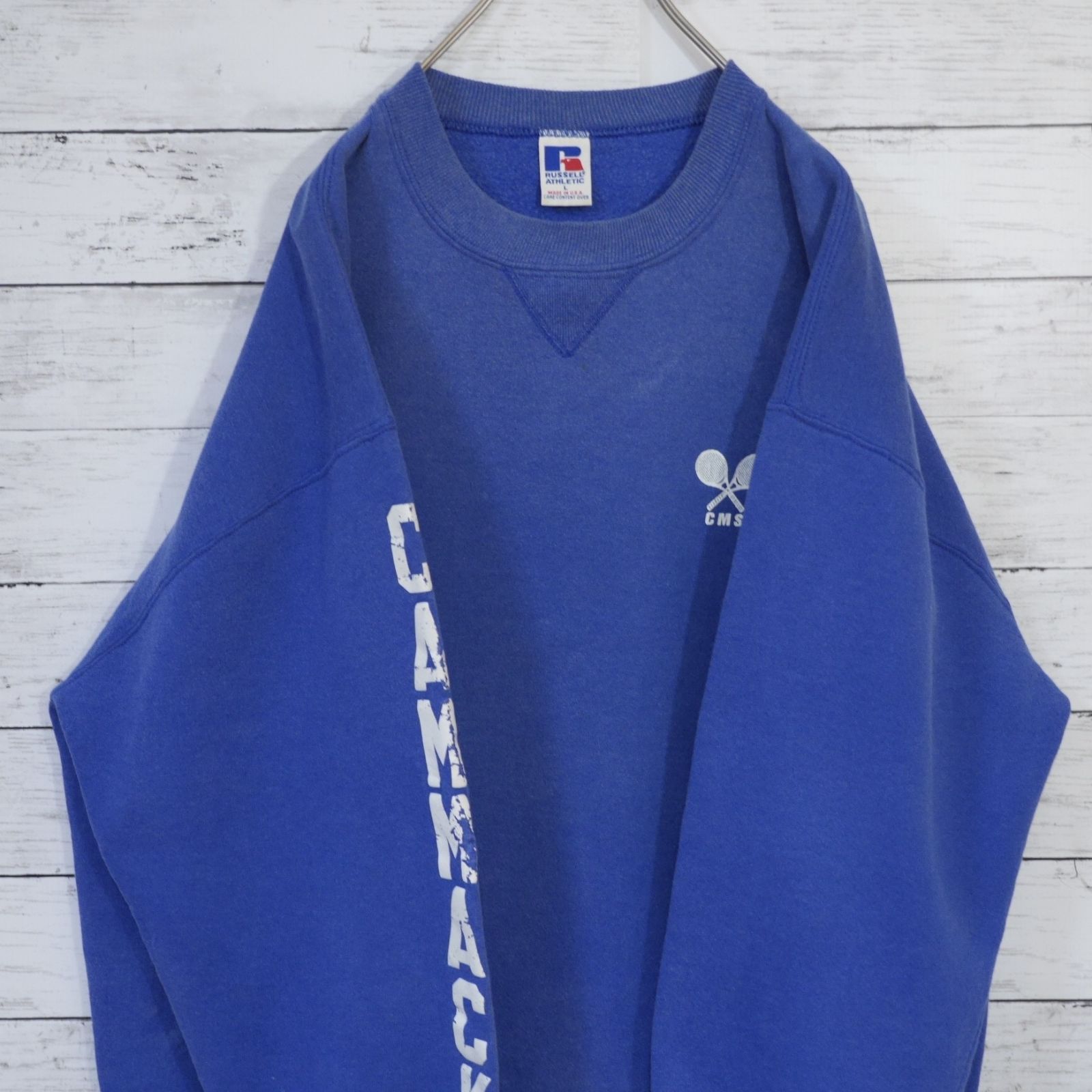 90s USA製 RUSSELL ATHLETIC ラッセル アスレチック テニス ラケット 