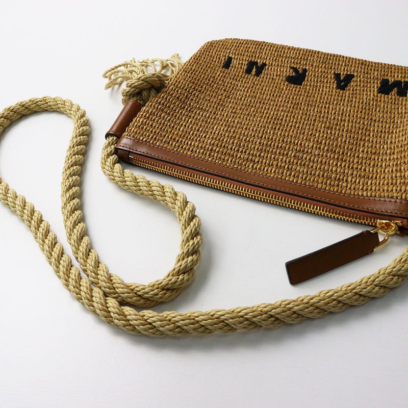 【Marni】Marcel Pochette ☆関税送料込み MARNI MARCEL ZIP POCHETTE - Altamira