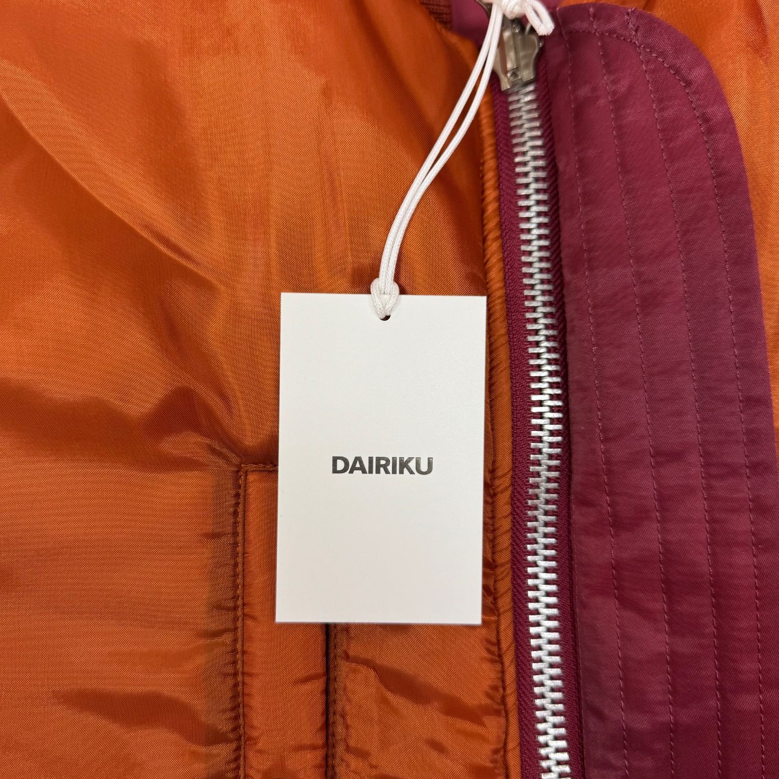 定価99000円 未使用品 DAIRIKU 23AW Terri Tiedye Flight Jacket