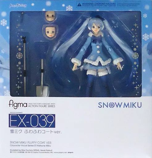 中古】フィギュア figma 雪ミク ふわふわコートver