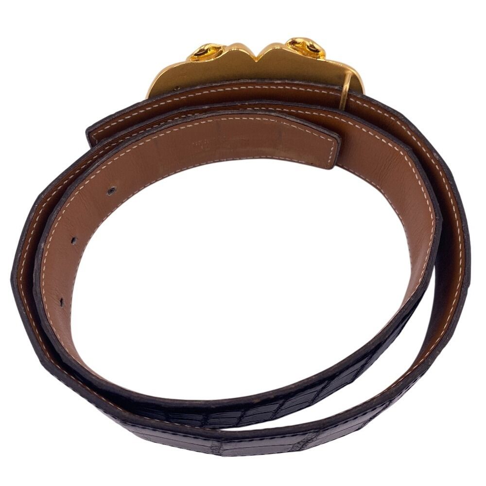 エルメスクロコベルトエルメスエレファントバックル