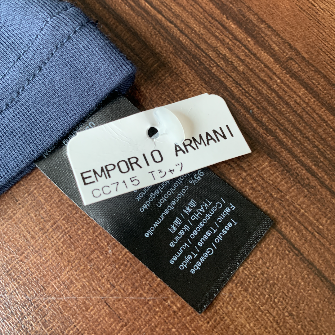 【新品】EMPORIO ARMANI アルマーニ Tシャツ メンズ 白