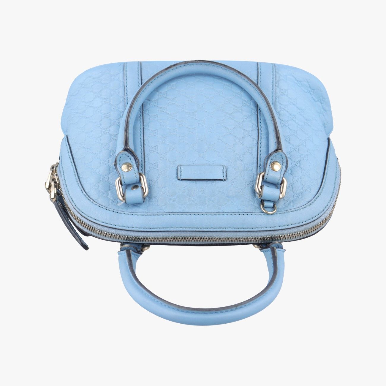 グッチGucciマイクログッチシマブルーレザー449654I023377313