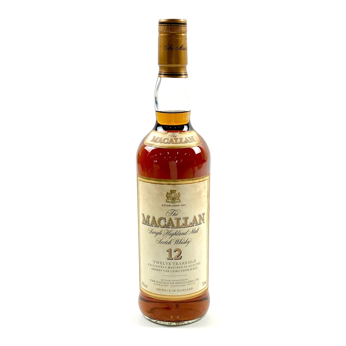 ザ・マッカラン12年 オールドボトル（THE MACALLAN 12-year aged