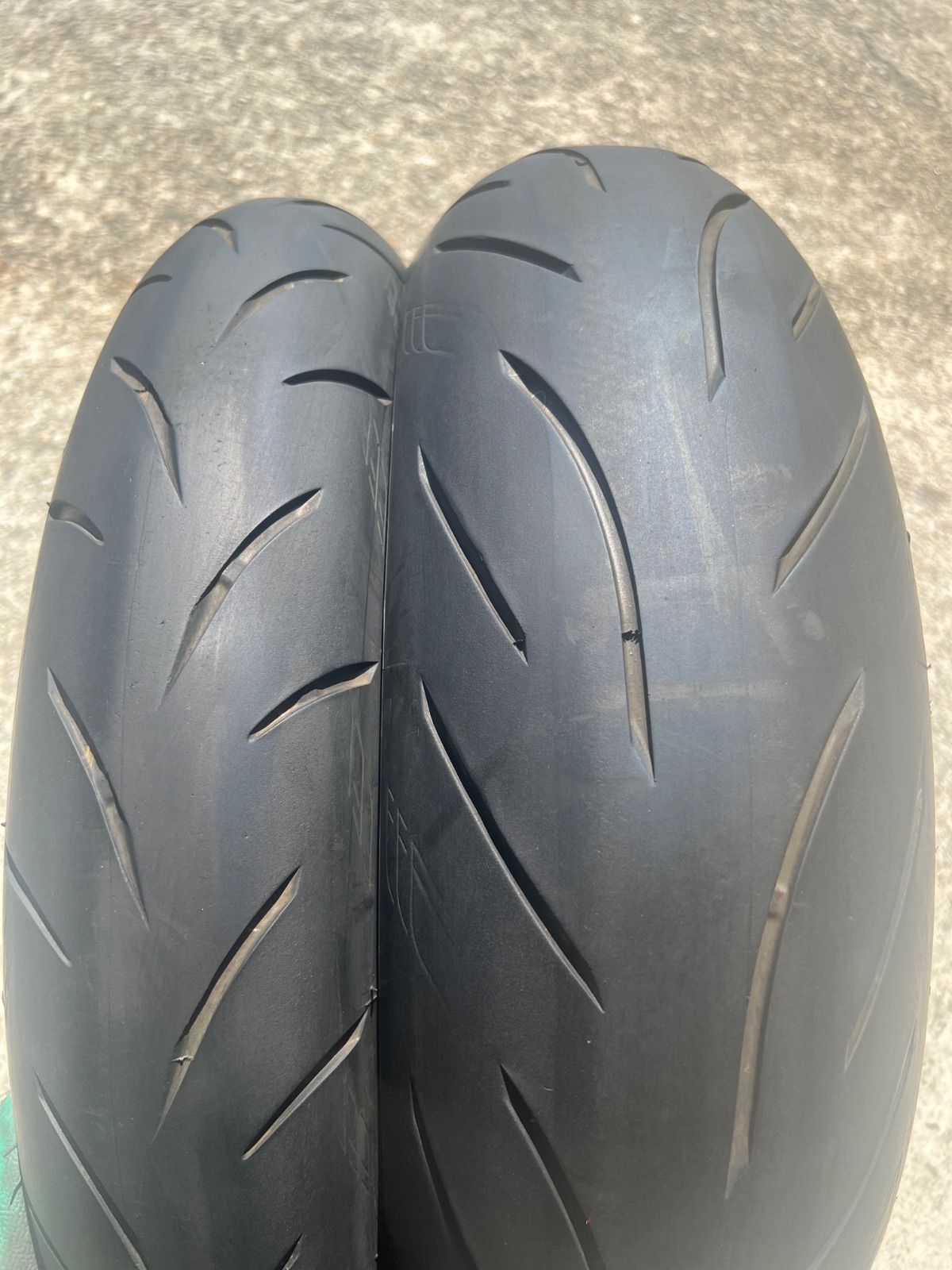 ブリヂストン S21 前後セット 120|70ZR17 160|60ZR17 245
