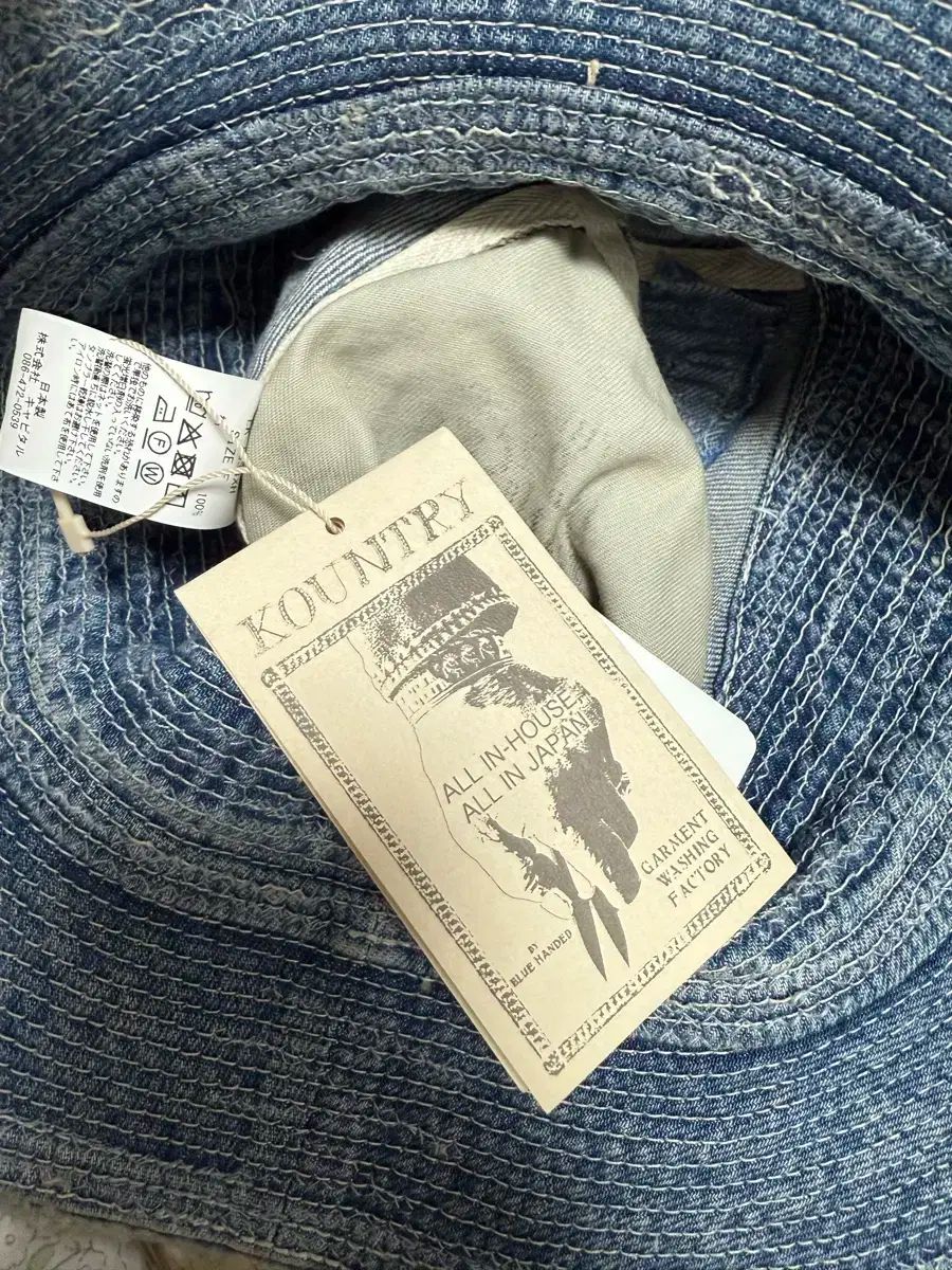  KAPITAL キャピタル ボロ バケットハット デニム バケットハット ハット