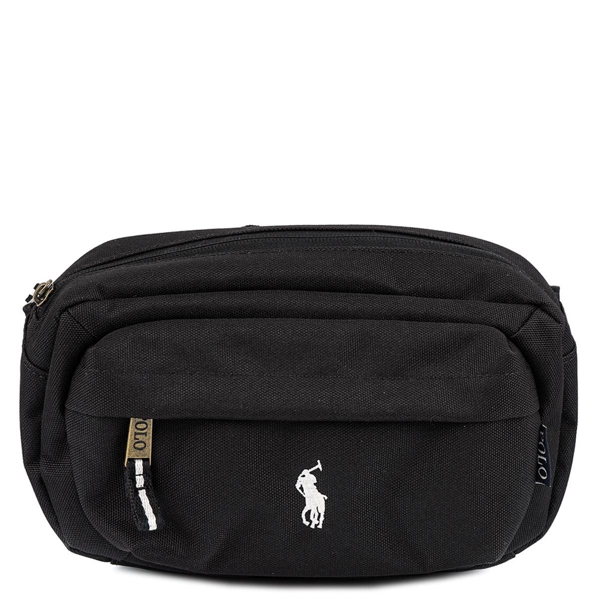 Polo Ralph Lauren ポロラルフローレン ボディバッグ 9AR012 Big Pony Crossbody Bag レディース 女性 メンズ 男性 ジュニア ユニセックス 男女兼用 クロスボディ G9O POLO BLACK/White