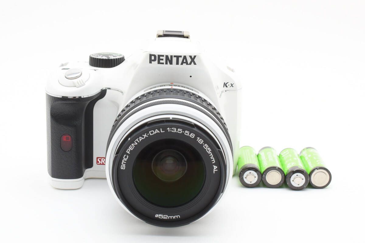 ☆外観美品☆ペンタックス PENTAX K-X SMC 18-55mm F3.5-5.6 AL
