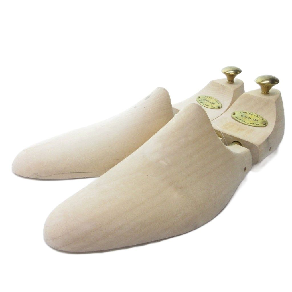 エドワードグリーン EDWARD GREEN シューツリー 木製シューキーパー メンズ シューズ 約26cm ベージュ系 IBO79