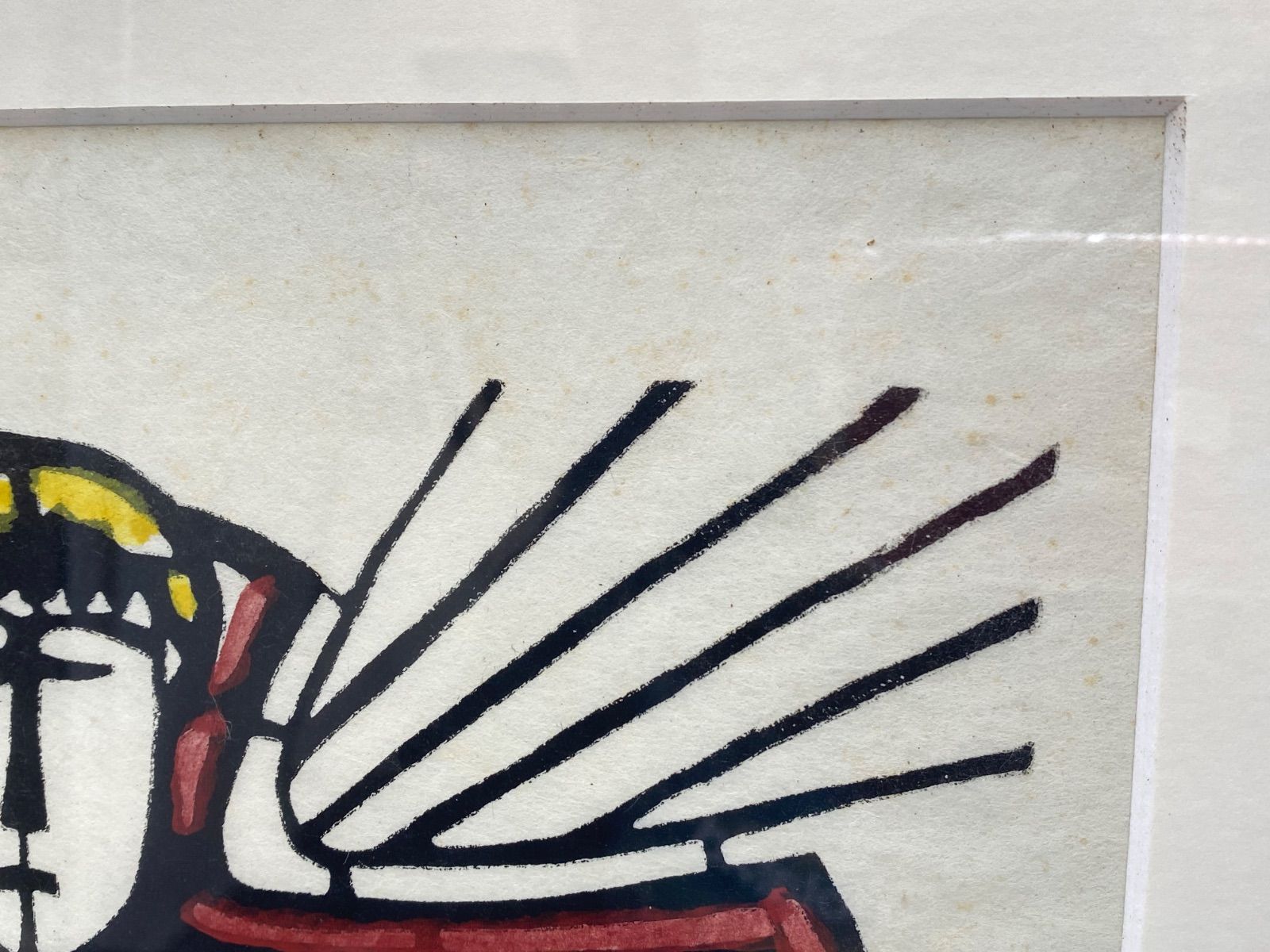 サインあり 額装