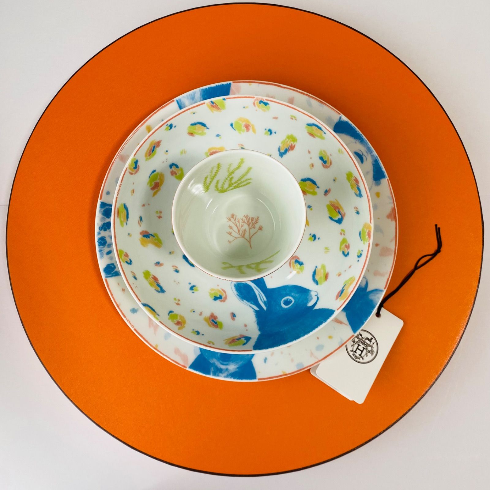 値下げ！【未使用品】HERMES エルメス パスパス 子供用食器 3点