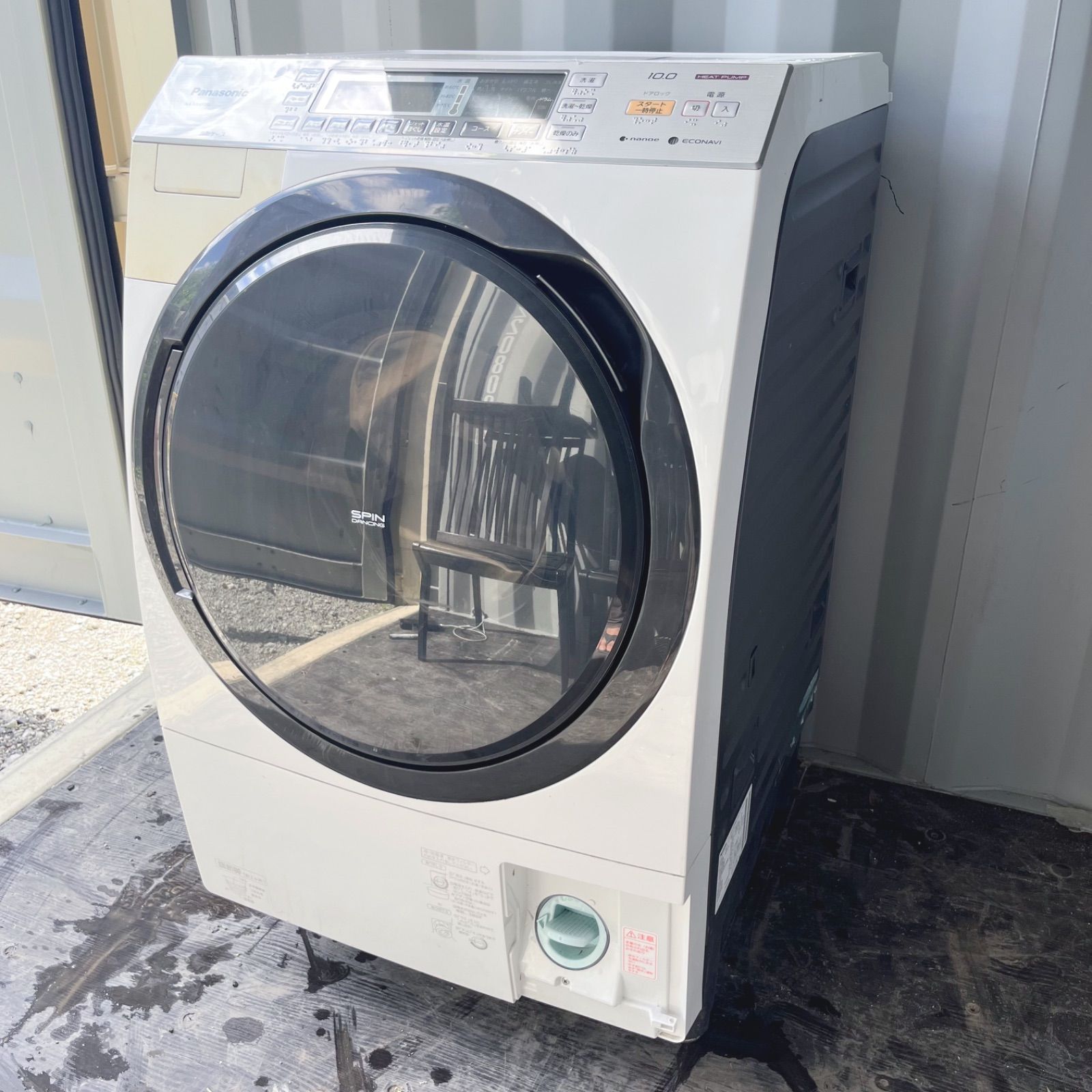 199取付無料 完動品 パナソニック熱乾燥搭載 高性能10kgドラム式洗濯機 WWW_KANDAIZUMI_COM