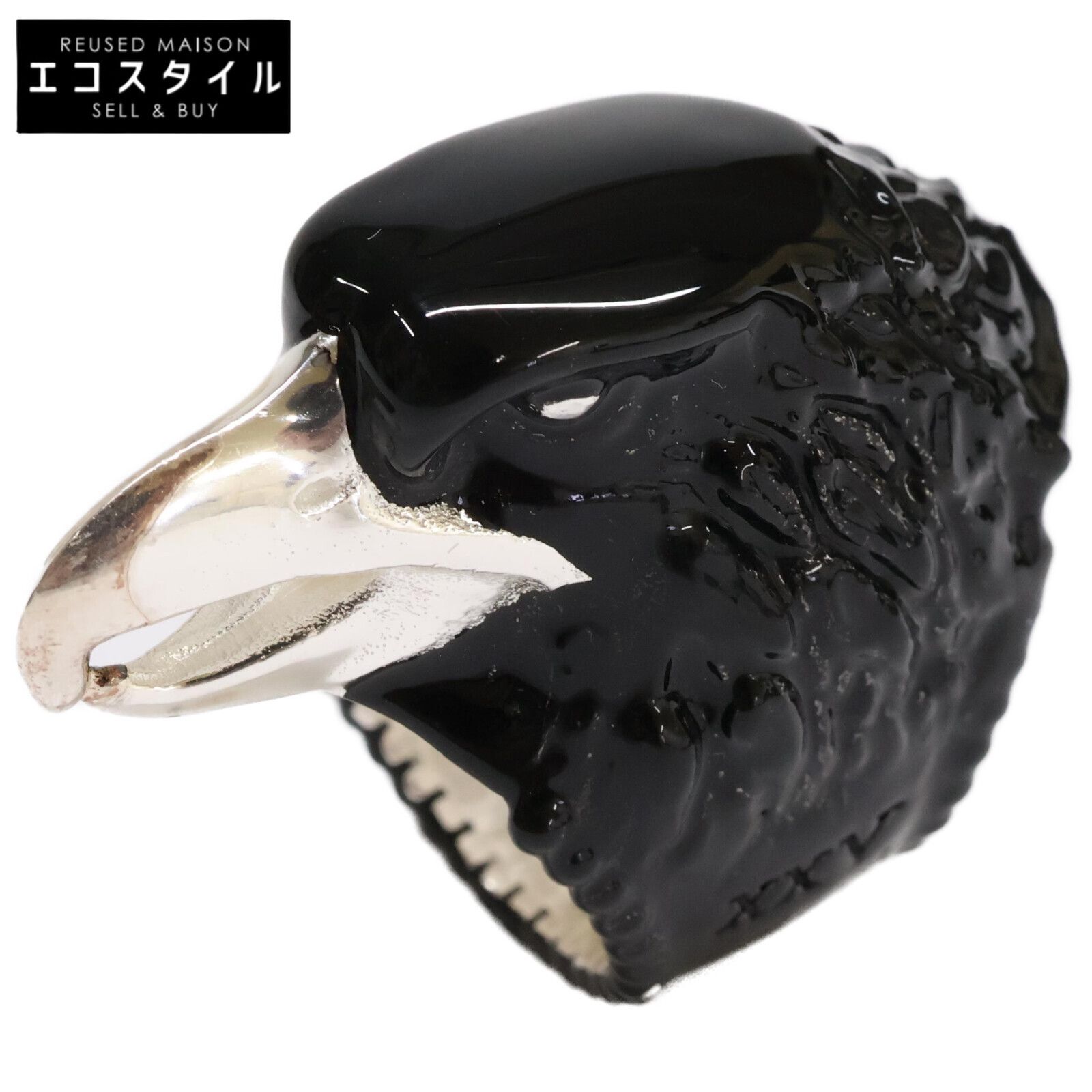 GUCCI グッチ アンガーフォレスト イーグルヘッド リング ANGER FOREST 476903 J8400 0811 指輪 表記17号 実寸約19号 GUCCI アンガーフォレスト イーグルヘッド \u2013 Trip