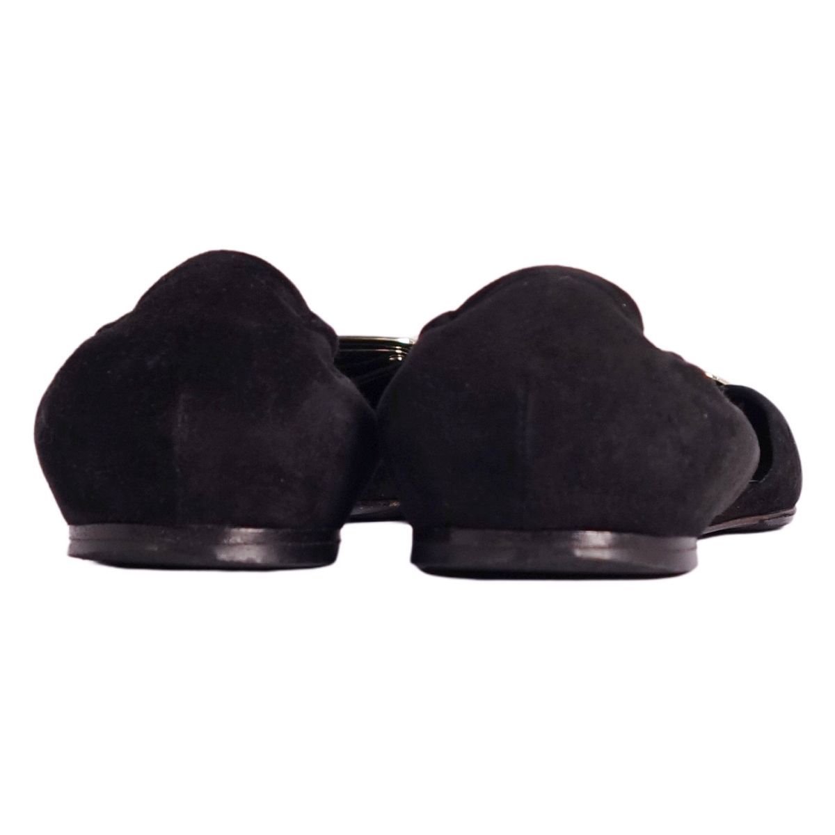 美品 ロジェヴィヴィエ Roger Vivier パンプス プレート フラットパ  