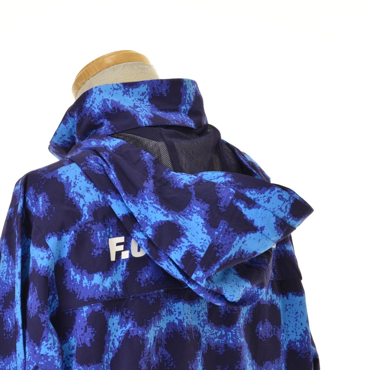 FCRB 2015SS STORM FIT RAIN JACKET PACKABLE BULE XL Nike F.C Real 