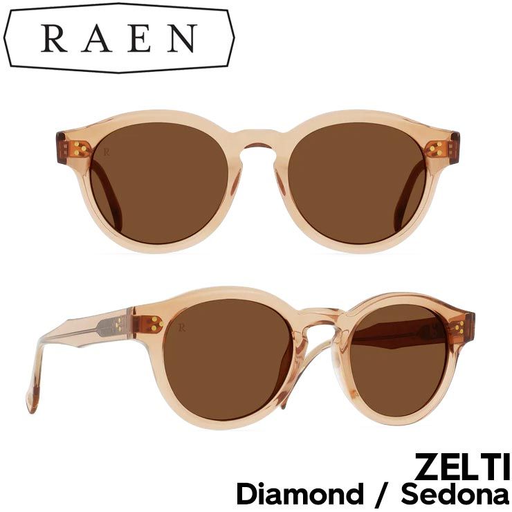 サングラス RAEN Optics レーン ZELTI Diamond | Sedona 100U251ZEL-S484-49 日本代理店