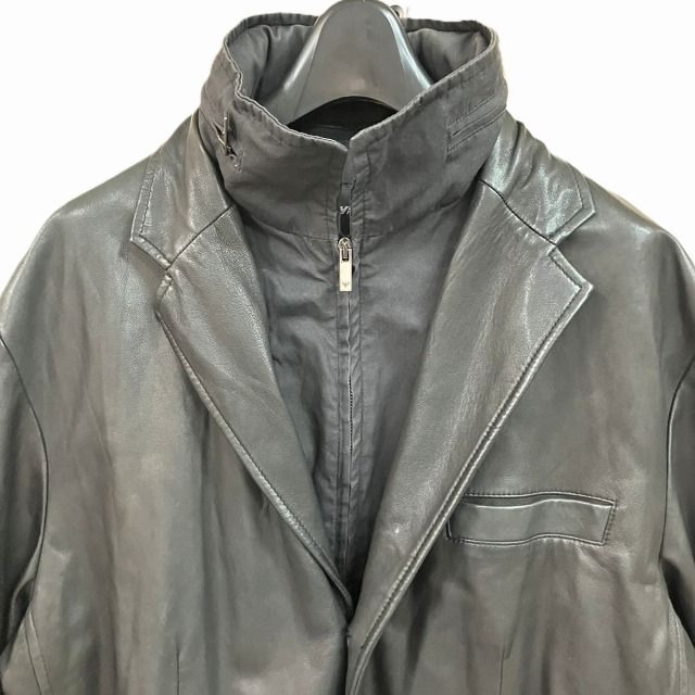 エンポリオアルマーニ EMPORIO ARMANI レザージャケット